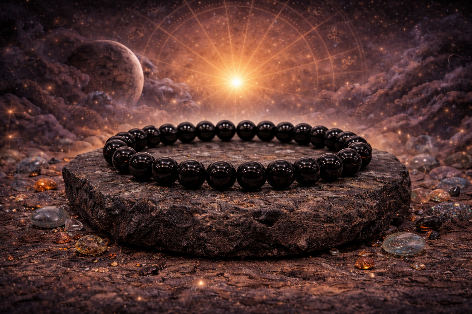 Black Obsidian Bracelet