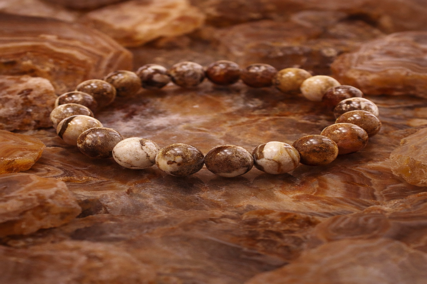 Brown Zebra Bracelet